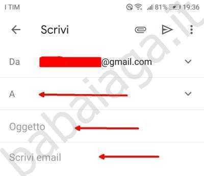 voci della Email