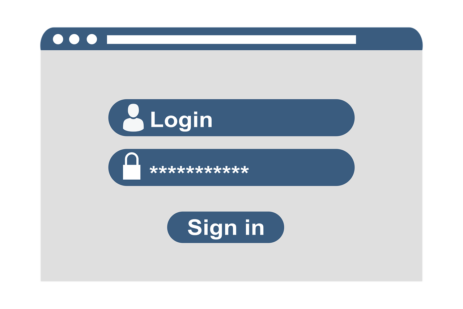 Inserimento dati per il login